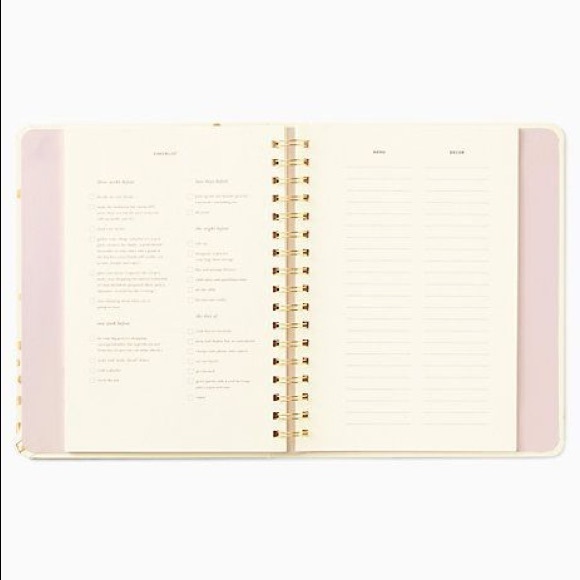 New! Kate Spade Confetti Party Planning Book - Picture 2 of 7